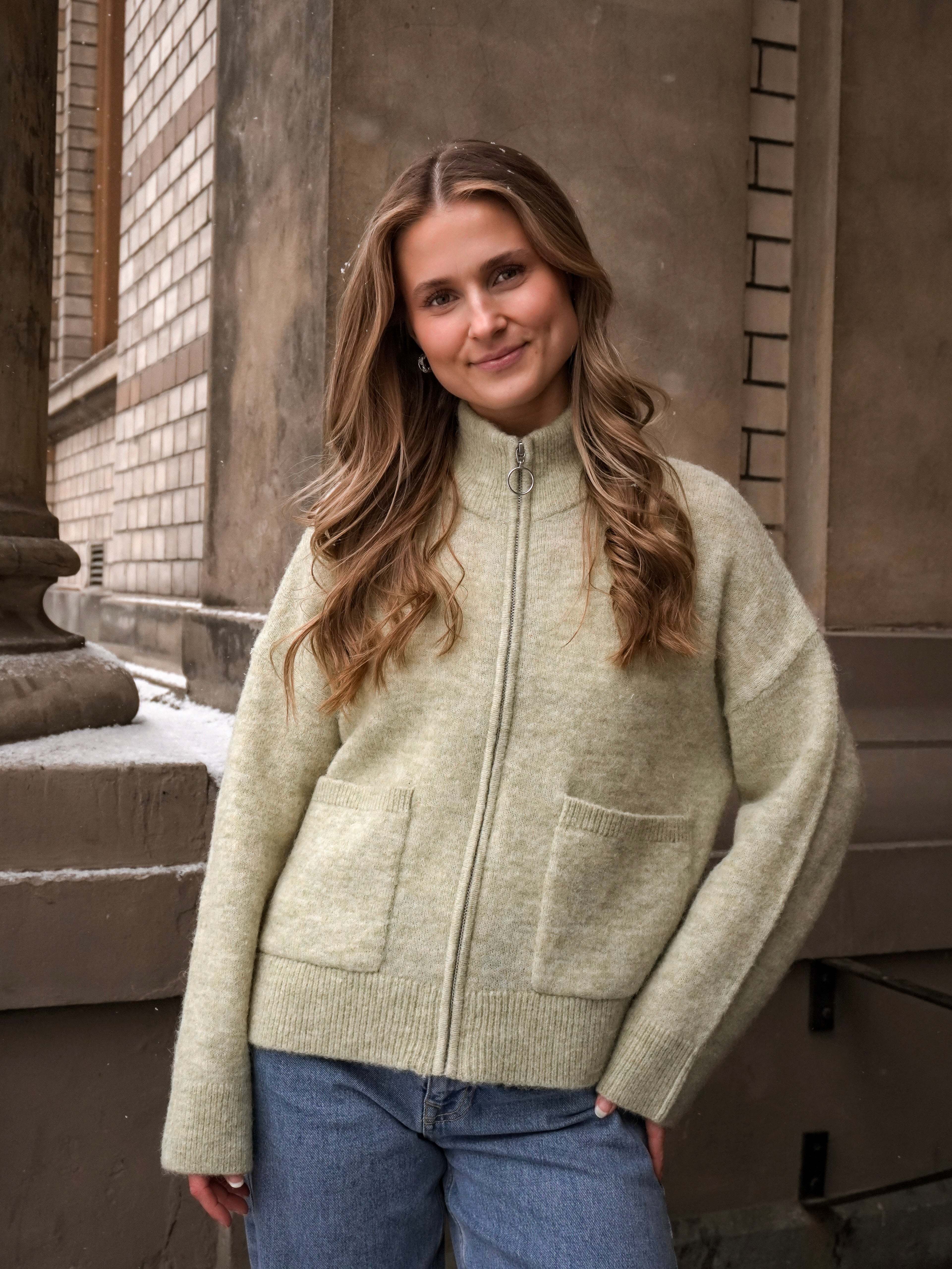 SLWSIA Knit Cardigan - Lint